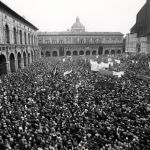 Funerali di Stato in piazza Maggiore a Bologna